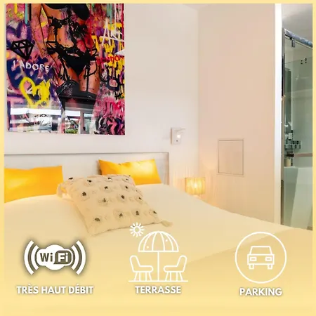 Urban Muse - Cosy - Terrasse - Port Nature Village Naturiste - Parking Agde